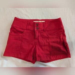 Bella Dahl Scarlet Red Shorts